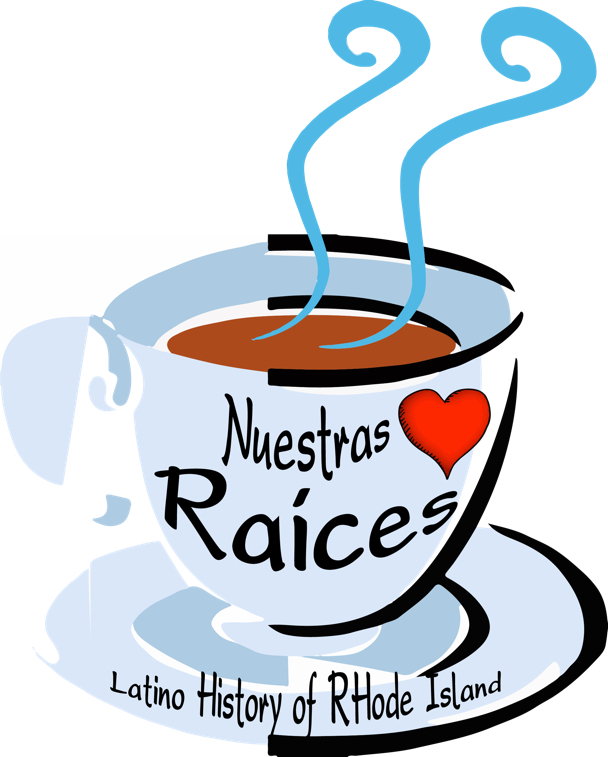 Nuestras Raices cup logo w heart